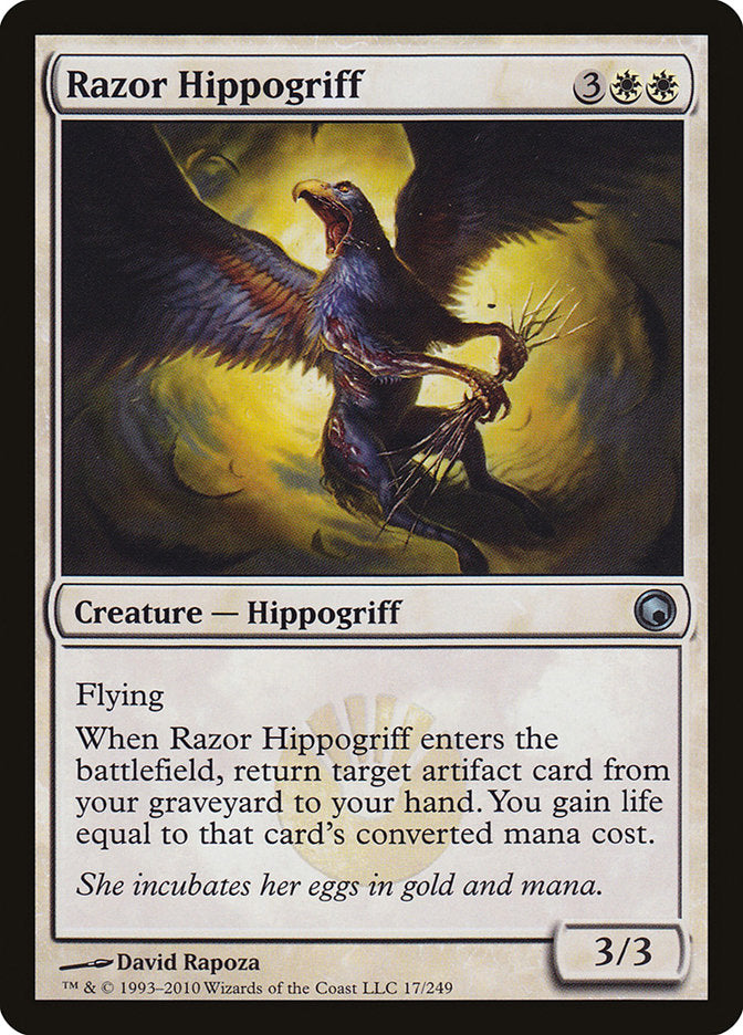 Razor Hippogriff [Scars of Mirrodin] | Dragon's Lair Comics and Fantasy Houston TX