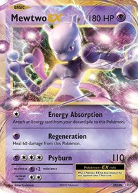 Mewtwo EX (52/108) (Jumbo Card) [XY: Evolutions] | Dragon's Lair Comics and Fantasy Houston TX