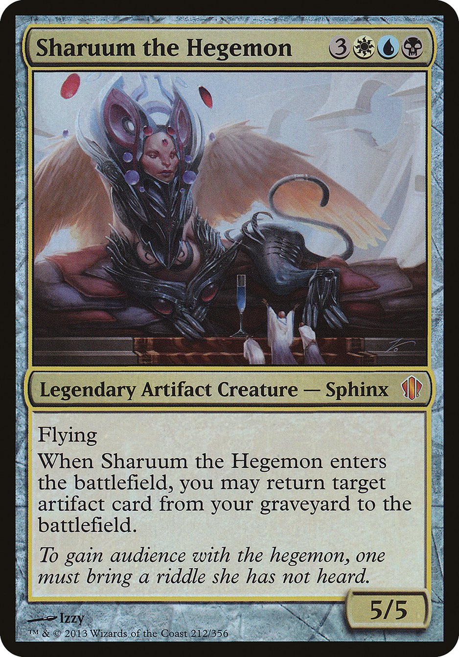 Sharuum the Hegemon (Oversized) [Commander 2013 Oversized] | Dragon's Lair Comics and Fantasy Houston TX