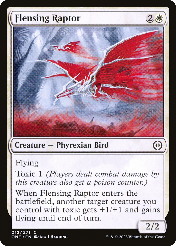 Flensing Raptor [Phyrexia: All Will Be One] | Dragon's Lair Comics and Fantasy Houston TX