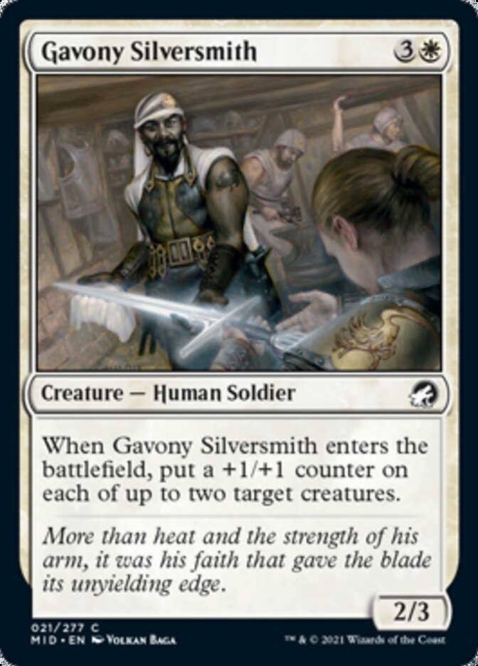 Gavony Silversmith [Innistrad: Midnight Hunt] | Dragon's Lair Comics and Fantasy Houston TX