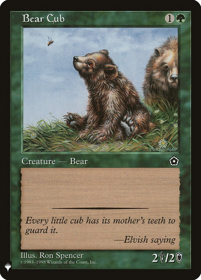 Bear Cub [Mystery Booster] | Dragon's Lair Comics and Fantasy Houston TX