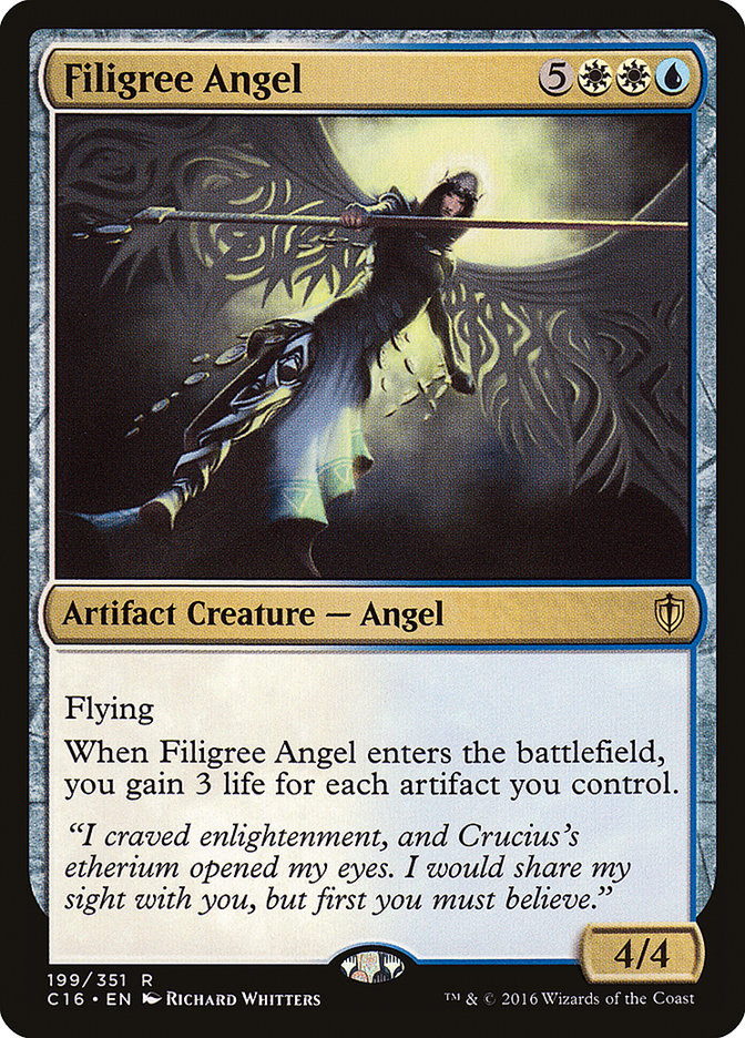 Filigree Angel [Commander 2016] | Dragon's Lair Comics and Fantasy Houston TX