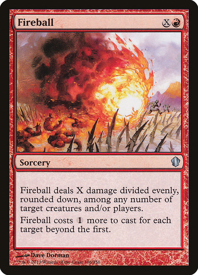 Fireball [Commander 2013] | Dragon's Lair Comics and Fantasy Houston TX