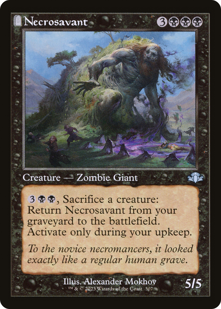 Necrosavant (Retro) [Dominaria Remastered] | Dragon's Lair Comics and Fantasy Houston TX