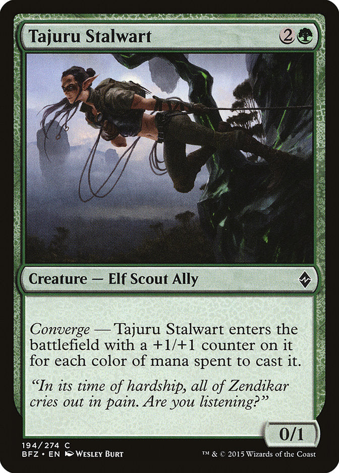 Tajuru Stalwart [Battle for Zendikar] | Dragon's Lair Comics and Fantasy Houston TX