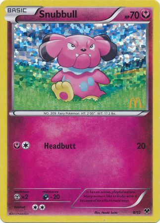 Snubbull (8/12) [McDonald's Promos: 2014 Collection] | Dragon's Lair Comics and Fantasy Houston TX