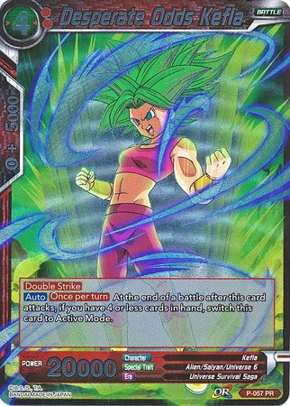 Desperate Odds Kefla (P-057) [Promotion Cards] | Dragon's Lair Comics and Fantasy Houston TX