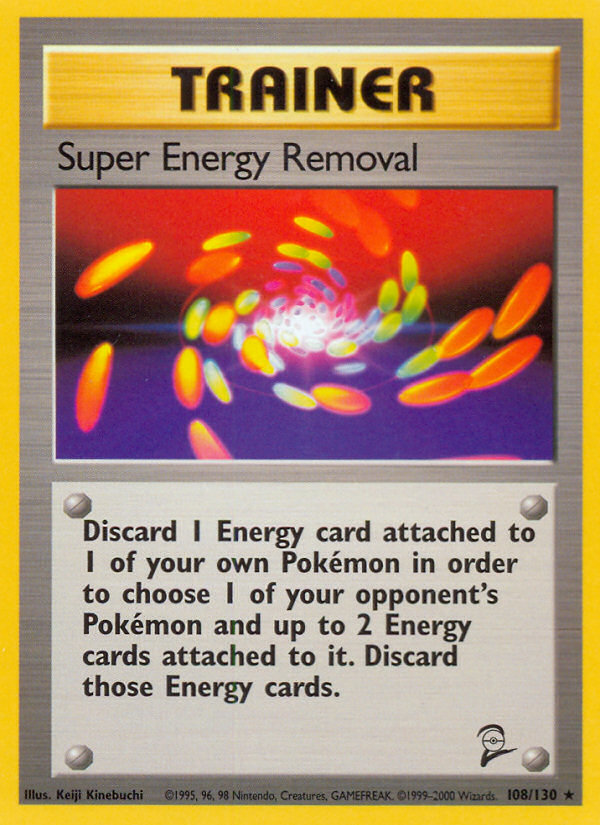 Super Energy Removal (108/130) [Base Set 2] | Dragon's Lair Comics and Fantasy Houston TX