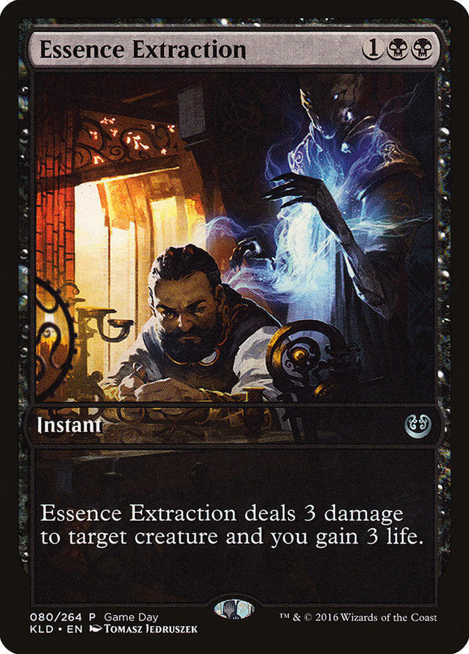 Essence Extraction (Game Day) [Kaladesh Promos] | Dragon's Lair Comics and Fantasy Houston TX