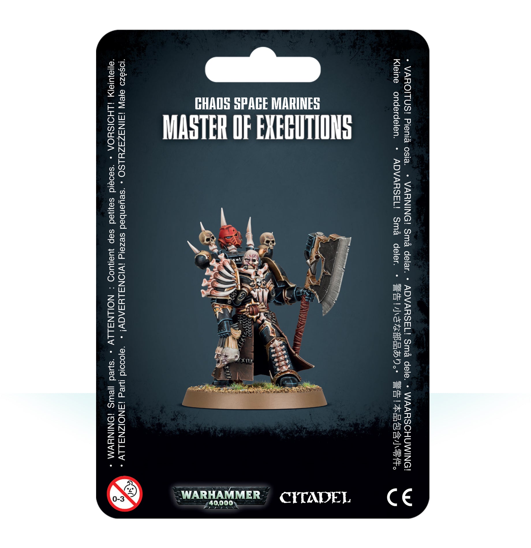 Warhammer 40K: Chaos Space Marines Master of Executions | Dragon's Lair Comics and Fantasy Houston TX