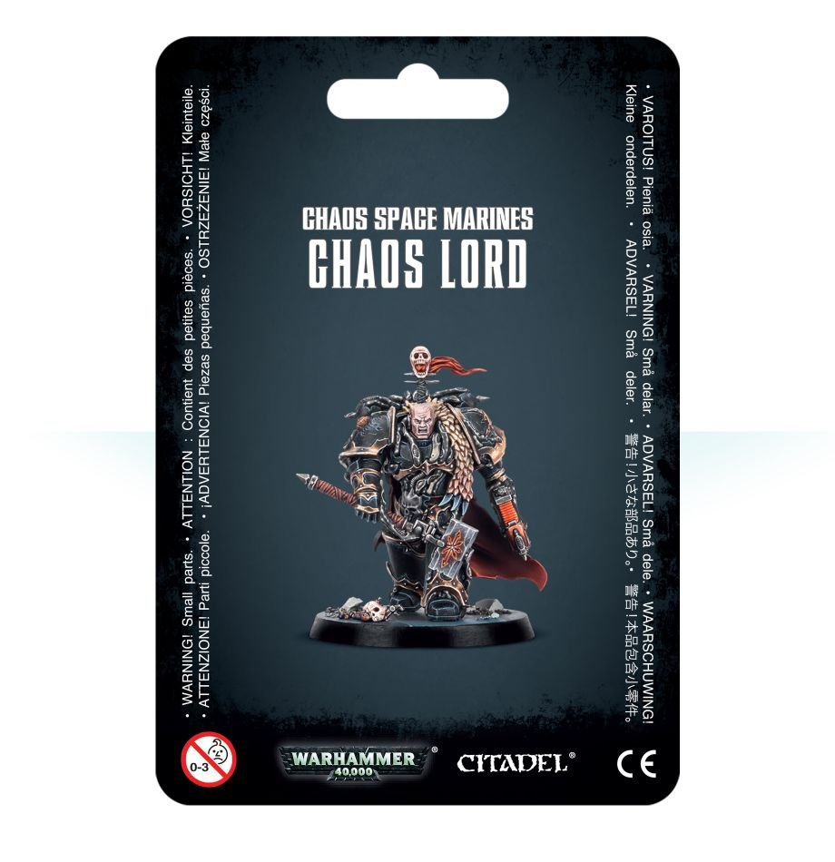 Warhammer 40K: Chaos Space Marines Chaos Lord | Dragon's Lair Comics and Fantasy Houston TX