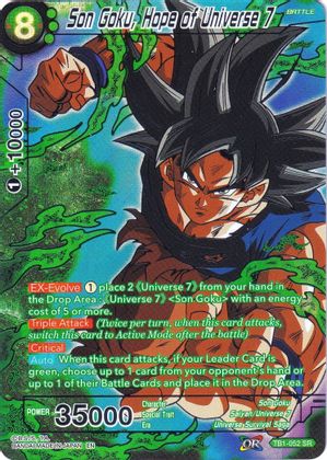 Son Goku, Hope of Universe 7 (TB1-052) [Collector's Selection Vol. 2] | Dragon's Lair Comics and Fantasy Houston TX