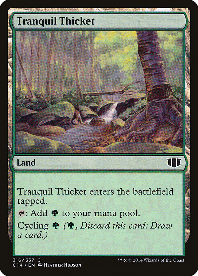 Tranquil Thicket [Commander 2014] | Dragon's Lair Comics and Fantasy Houston TX