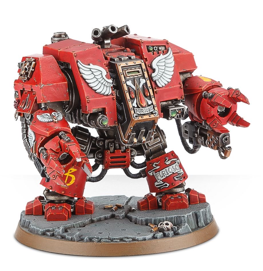 Warhammer 40K: Space Marine Blood Angels Furioso Dreadnought | Dragon's Lair Comics and Fantasy Houston TX