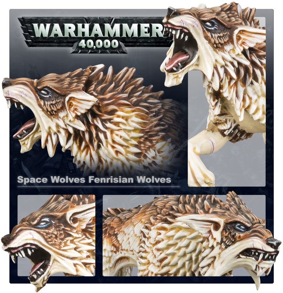 Warhammer 40K: Space Marine Space Wolves Fenrisian Wolf Pack | Dragon's Lair Comics and Fantasy Houston TX