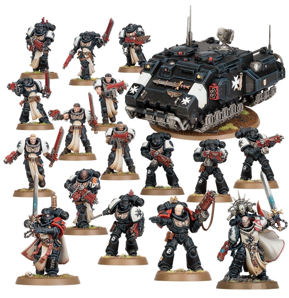 Warhammer 40K: Combat Patrol Black Templars | Dragon's Lair Comics and Fantasy Houston TX