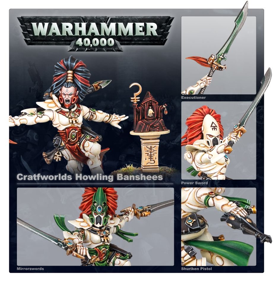 Warhammer 40K: Aeldari Howling Banshees | Dragon's Lair Comics and Fantasy Houston TX