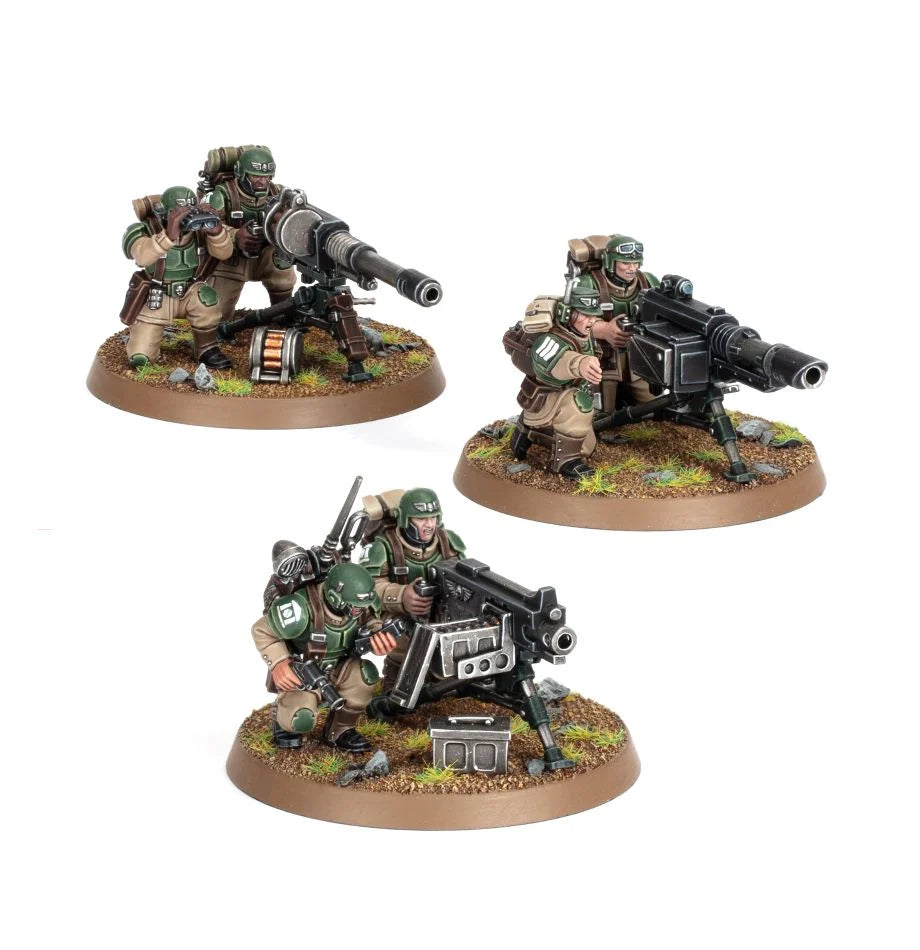 Warhammer 40K: Astra Militarum Cadian Heavy Weapon Squad | Dragon's Lair Comics and Fantasy Houston TX