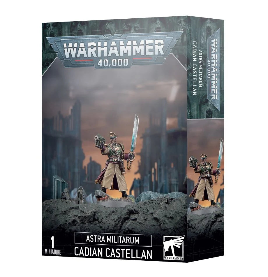 Warhammer 40K: Astra Militarum Cadian Castellan | Dragon's Lair Comics and Fantasy Houston TX