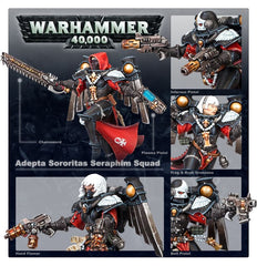 Warhammer 40K: Adepta Sororitas Seraphim Squad | Dragon's Lair Comics and Fantasy Houston TX