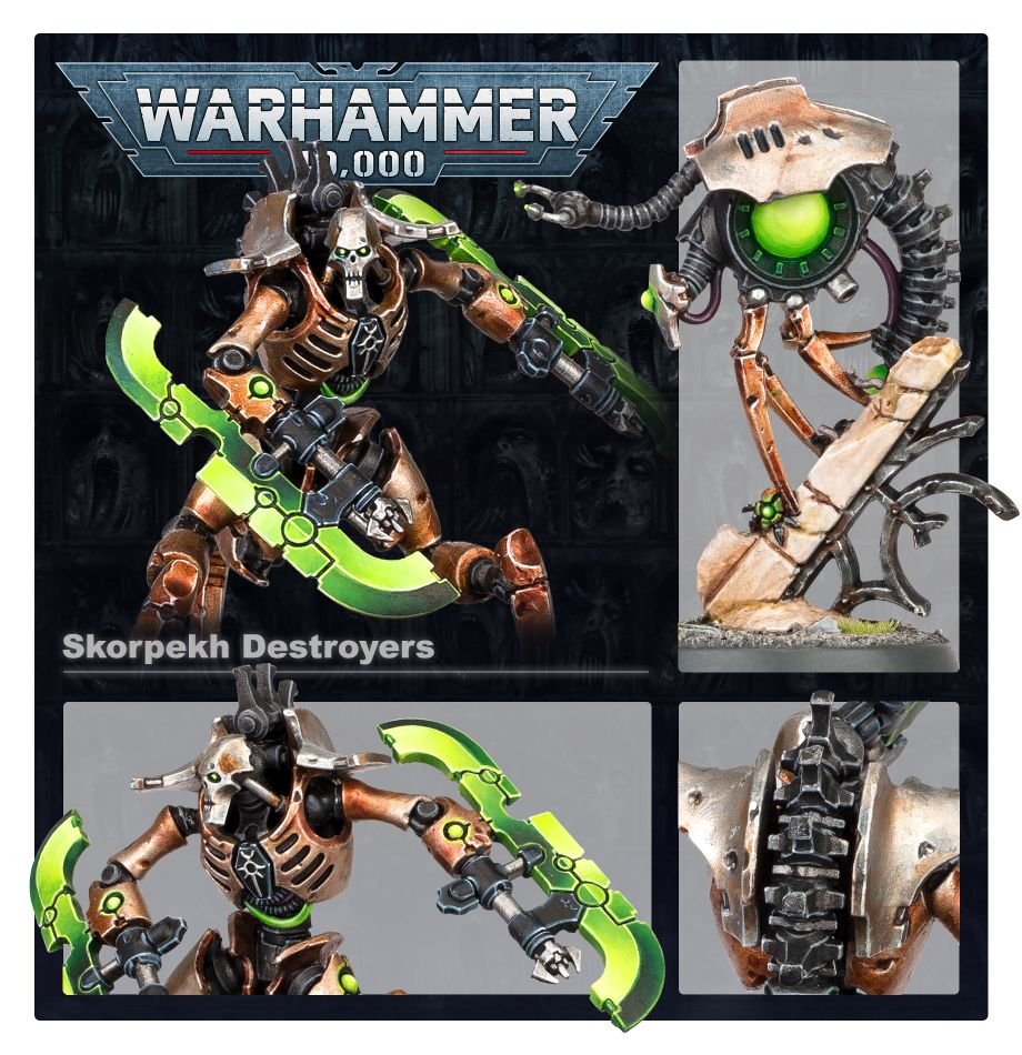 Warhammer 40K: Necrons Skorpekh Destroyers | Dragon's Lair Comics and Fantasy Houston TX