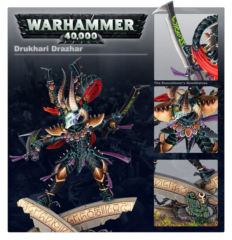 Warhammer 40K: Drukhari Drazhar | Dragon's Lair Comics and Fantasy Houston TX