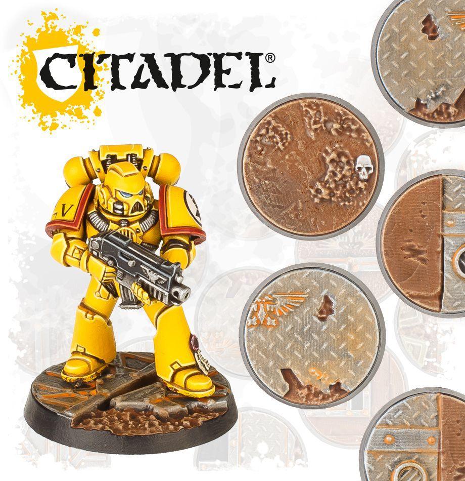 Citadel Sector Imperialis 32mm Round Bases | Dragon's Lair Comics and Fantasy Houston TX