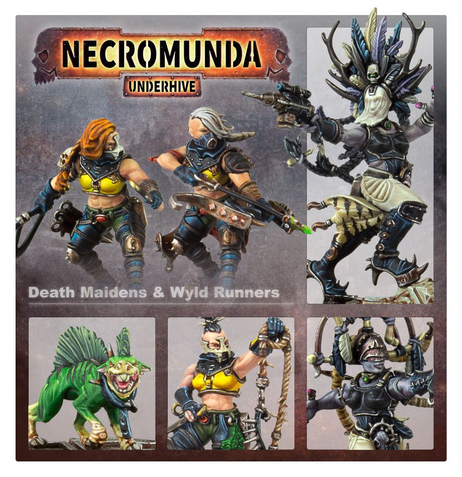 Necromunda: Escher Death-maidens and Wyld Runners | Dragon's Lair Comics and Fantasy Houston TX