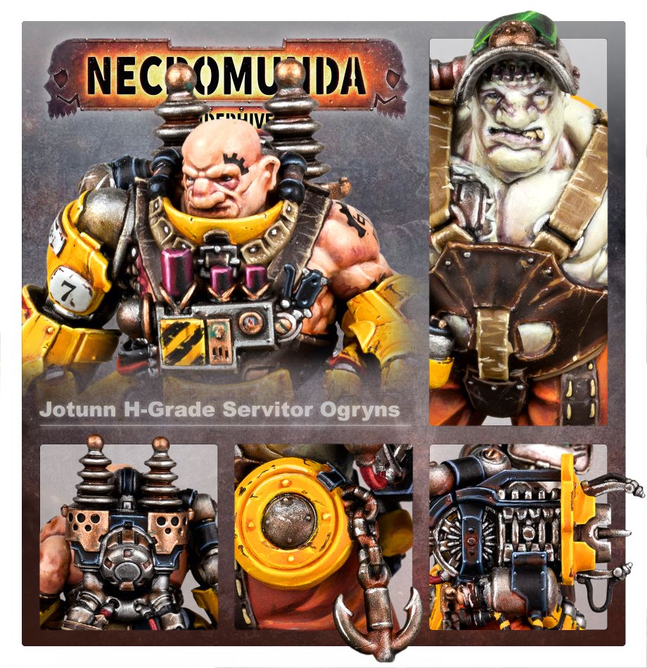 Necromunda: 'Jotunn' H-Grade Industrial Servitor Ogryns | Dragon's Lair Comics and Fantasy Houston TX