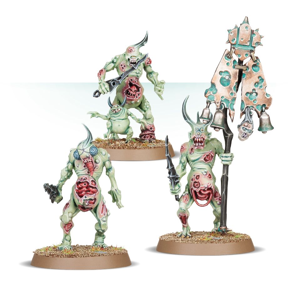 Warhammer Age of Sigmar: Maggotkin of Nurgle Plaguebearers | Dragon's Lair Comics and Fantasy Houston TX