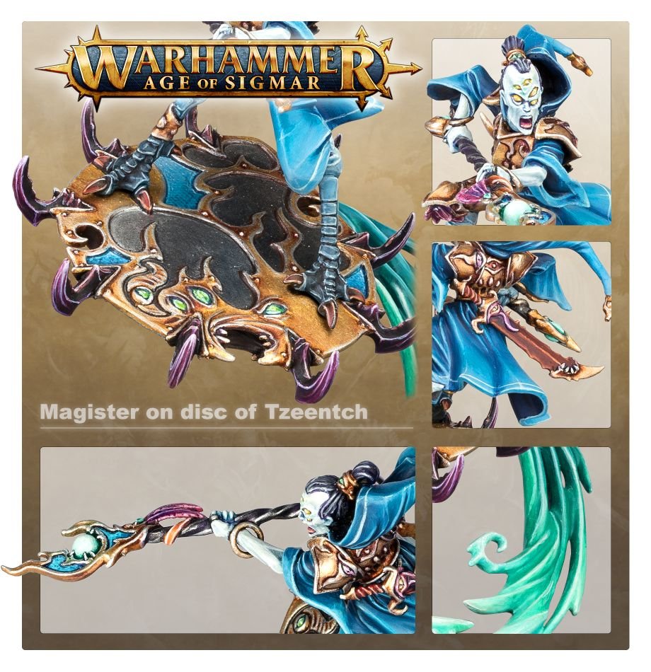 Warhammer Age of Sigmar: Magister on Disc of Tzeentch | Dragon's Lair Comics and Fantasy Houston TX