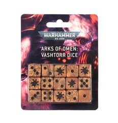 Warhammer 40k: Arks of Omen Vashtorr Dice Set | Dragon's Lair Comics and Fantasy Houston TX