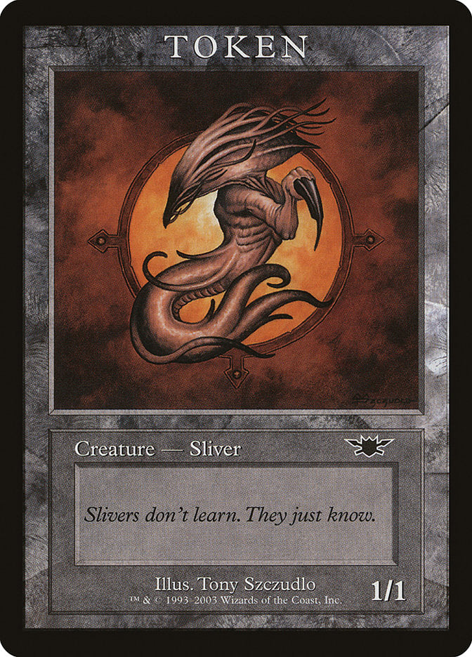 Sliver Token [Magic Player Rewards 2003] | Dragon's Lair Comics and Fantasy Houston TX