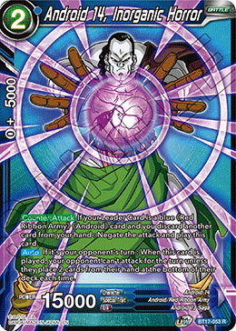 Android 14, Inorganic Horror (BT17-053) [Ultimate Squad] | Dragon's Lair Comics and Fantasy Houston TX