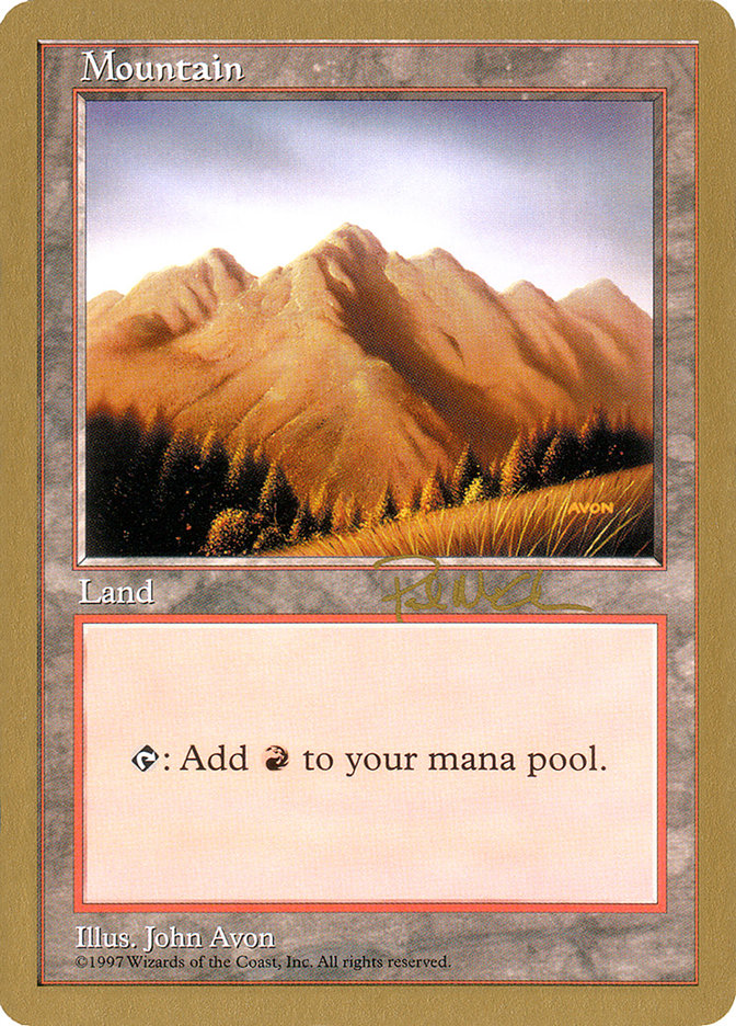 Mountain (pm444) (Paul McCabe) [World Championship Decks 1997] | Dragon's Lair Comics and Fantasy Houston TX