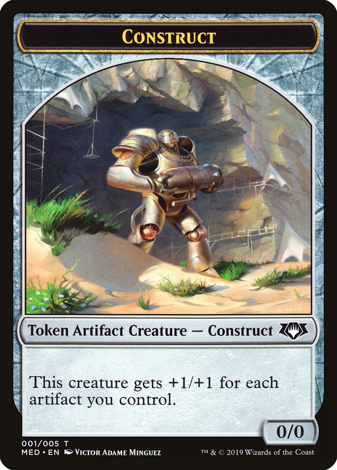 Construct Token (1) [Mythic Edition Tokens] | Dragon's Lair Comics and Fantasy Houston TX