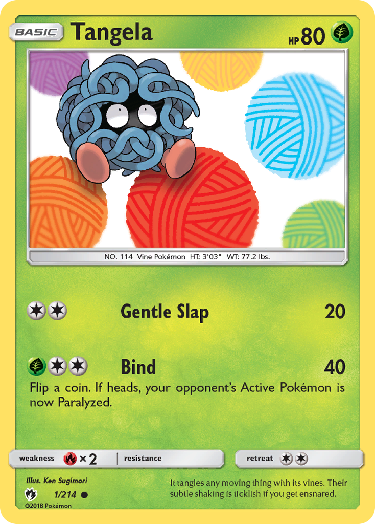 Tangela (1/214) [Sun & Moon: Lost Thunder] | Dragon's Lair Comics and Fantasy Houston TX