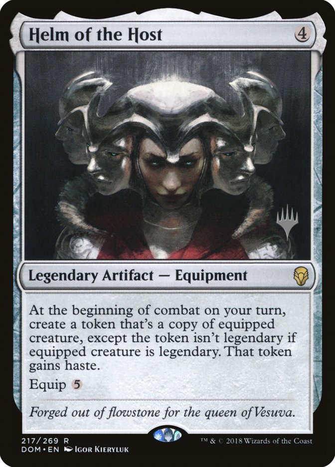 Helm of the Host (Promo Pack) [Dominaria Promos] | Dragon's Lair Comics and Fantasy Houston TX