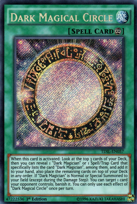 Dark Magical Circle [TDIL-EN057] Secret Rare | Dragon's Lair Comics and Fantasy Houston TX