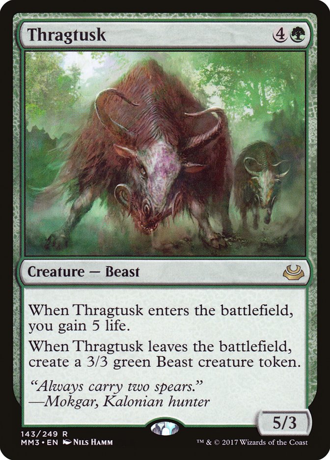 Thragtusk [Modern Masters 2017] | Dragon's Lair Comics and Fantasy Houston TX