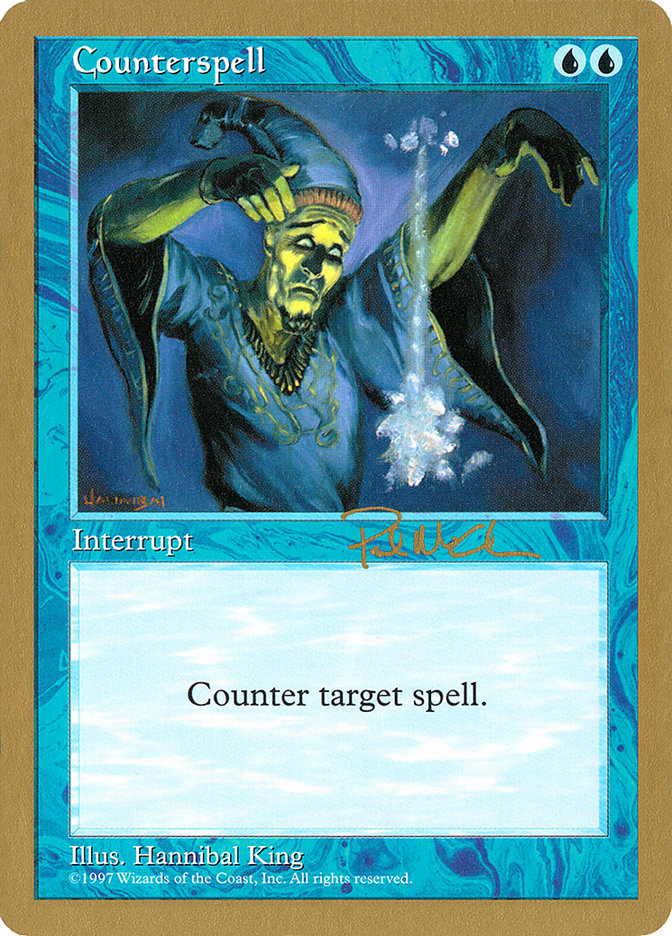 Counterspell (Paul McCabe) [World Championship Decks 1997] | Dragon's Lair Comics and Fantasy Houston TX