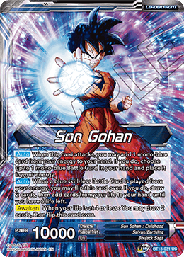 Son Gohan // SS2 Son Gohan, Pushed to the Brink (Uncommon) (BT13-031) [Supreme Rivalry] | Dragon's Lair Comics and Fantasy Houston TX