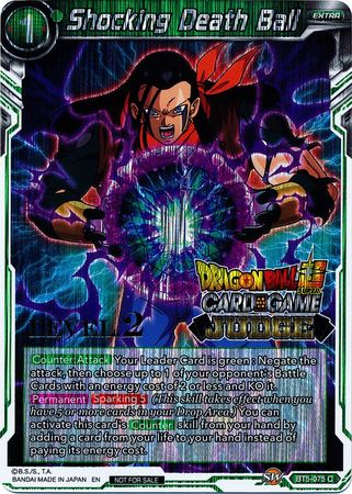 Shocking Death Ball (Level 2) (BT5-075) [Judge Promotion Cards] | Dragon's Lair Comics and Fantasy Houston TX