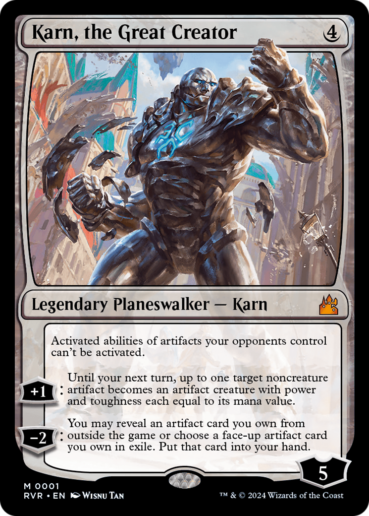 Karn, the Great Creator [Ravnica Remastered] | Dragon's Lair Comics and Fantasy Houston TX