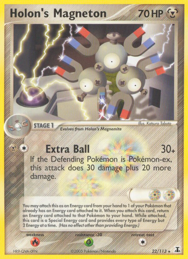 Holon's Magneton (22/113) [EX: Delta Species] | Dragon's Lair Comics and Fantasy Houston TX