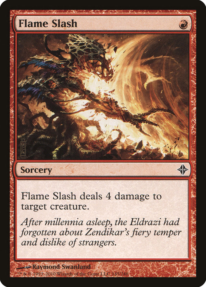 Flame Slash [Rise of the Eldrazi] | Dragon's Lair Comics and Fantasy Houston TX