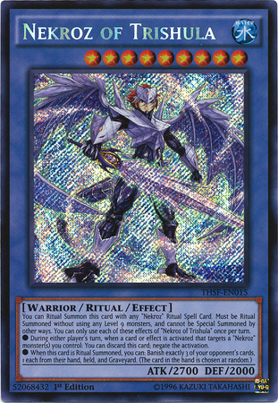 Nekroz of Trishula [THSF-EN015] Secret Rare | Dragon's Lair Comics and Fantasy Houston TX