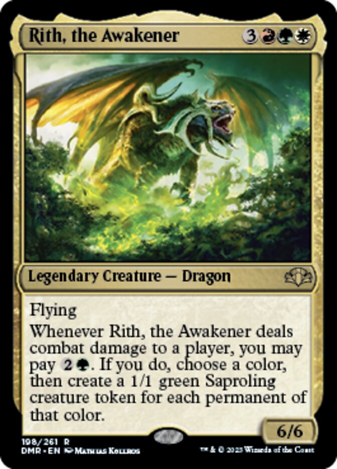 Rith, the Awakener [Dominaria Remastered] | Dragon's Lair Comics and Fantasy Houston TX