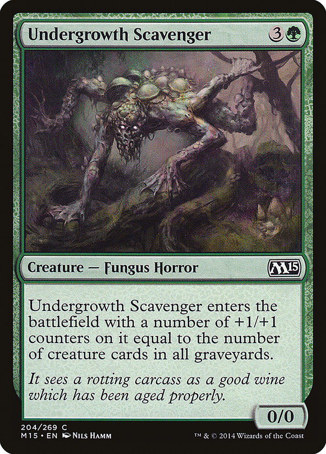 Undergrowth Scavenger [Magic 2015] | Dragon's Lair Comics and Fantasy Houston TX